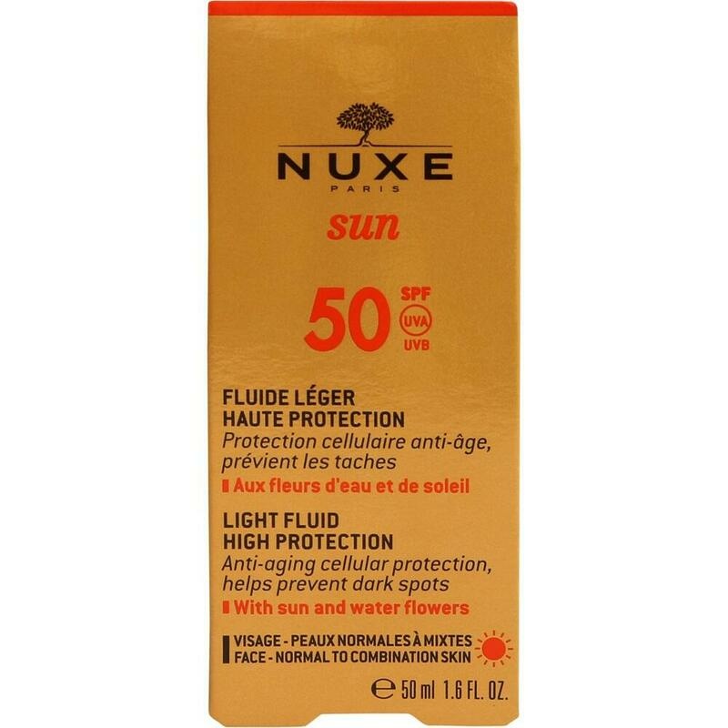 NUXE Sun Sonnenfluid Gesicht LSF 50
