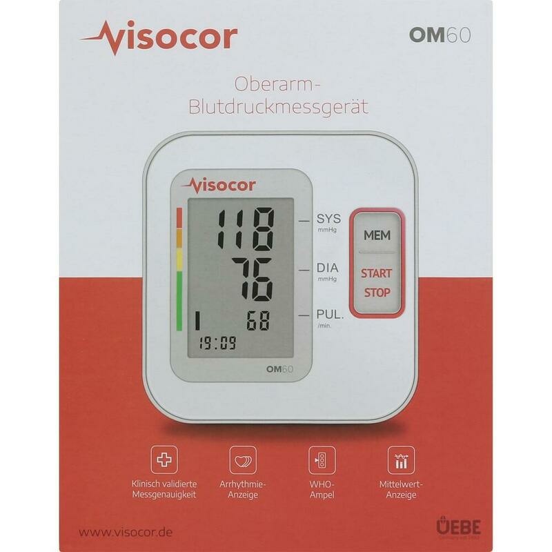 VISOCOR Oberarm Blutdruckmessgerät OM60