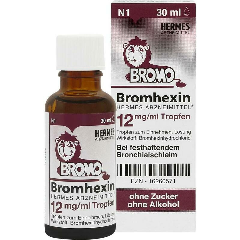 BROMHEXIN Hermes Arzneimittel 12 mg/ml Tropfen