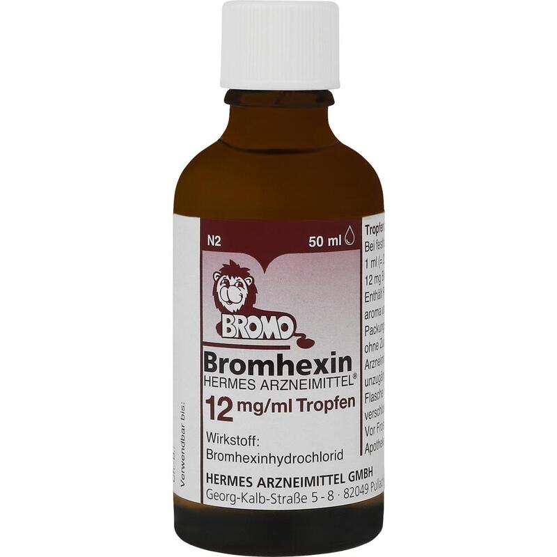 BROMHEXIN Hermes Arzneimittel 12 mg/ml Tropfen