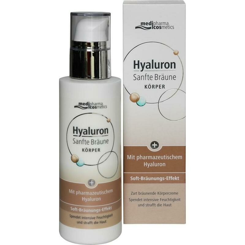 HYALURON SANFTE Bräune Körperpflege Creme