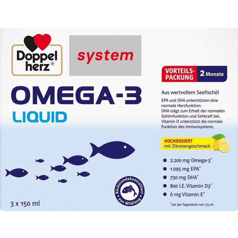 DOPPELHERZ Omega-3 Liquid system