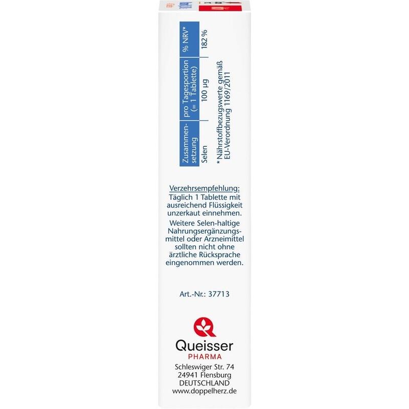 DOPPELHERZ Selen 100 2-Phasen Depot Tabletten