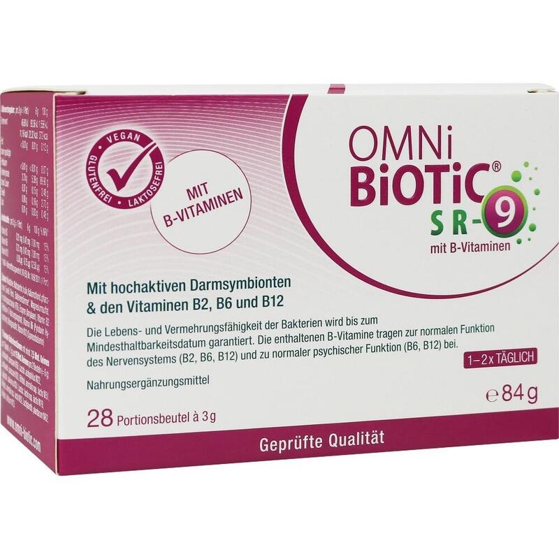 OMNI BiOTiC SR-9 mit B-Vitaminen Pulver Beutel