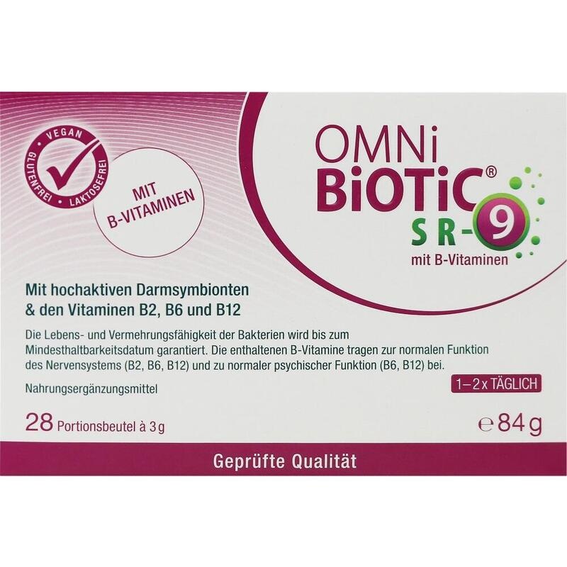OMNI BiOTiC SR-9 mit B-Vitaminen Pulver Beutel