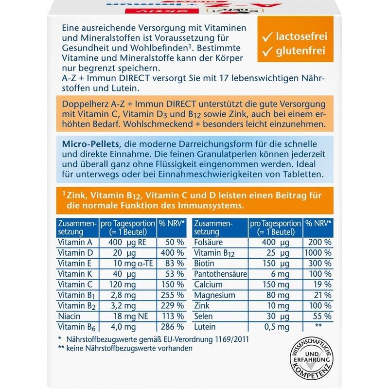 DOPPELHERZ A-Z+Immun DIRECT Pellets