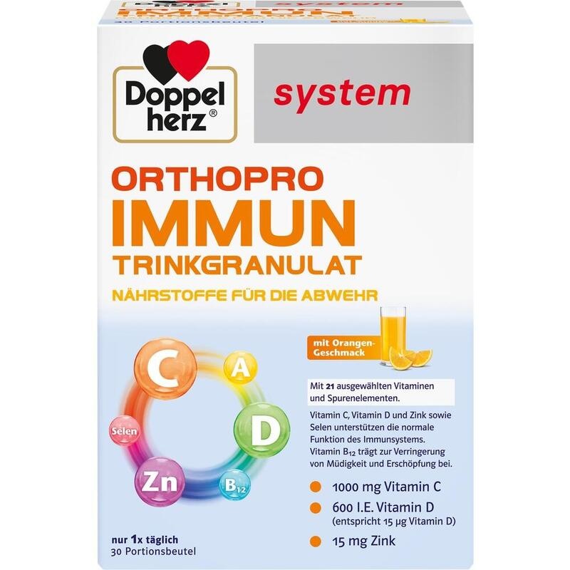 DOPPELHERZ Orthopro Immun system Trinkgranulat