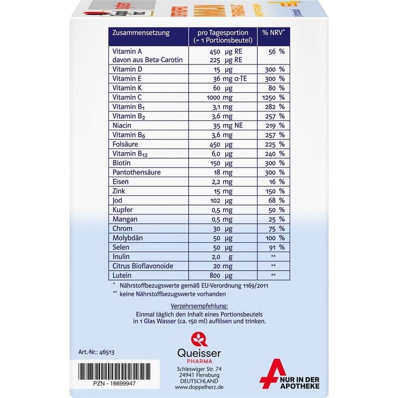 DOPPELHERZ Orthopro Immun system Trinkgranulat
