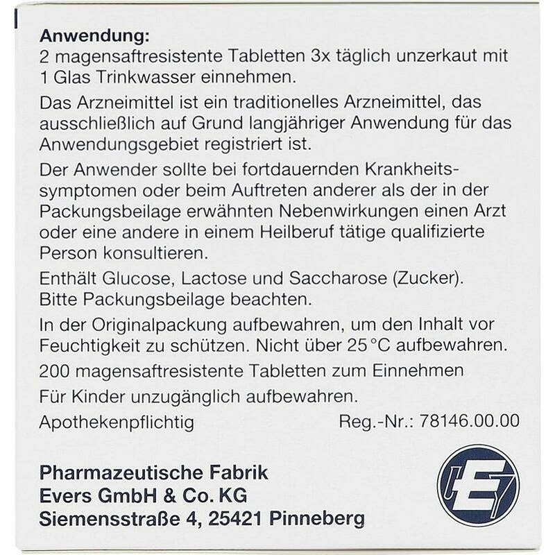 EVIPROSTAT N magensaftresistente Tabletten