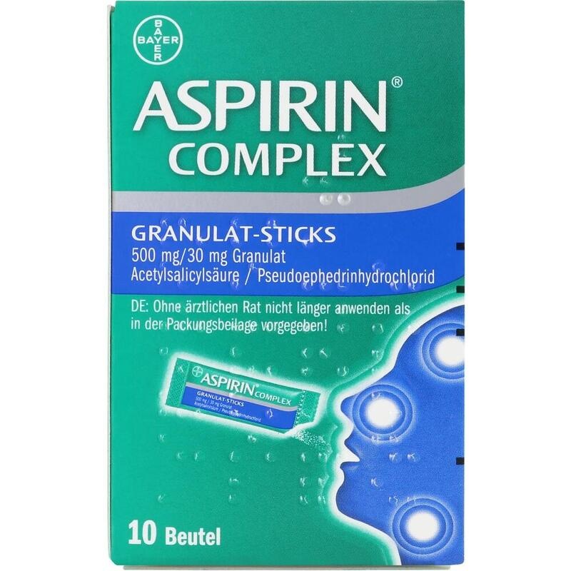 ASPIRIN Complex Granulat-Sticks 500 mg/30 mg