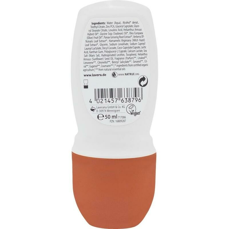 LAVERA Deodorant Roll-on natural & strong