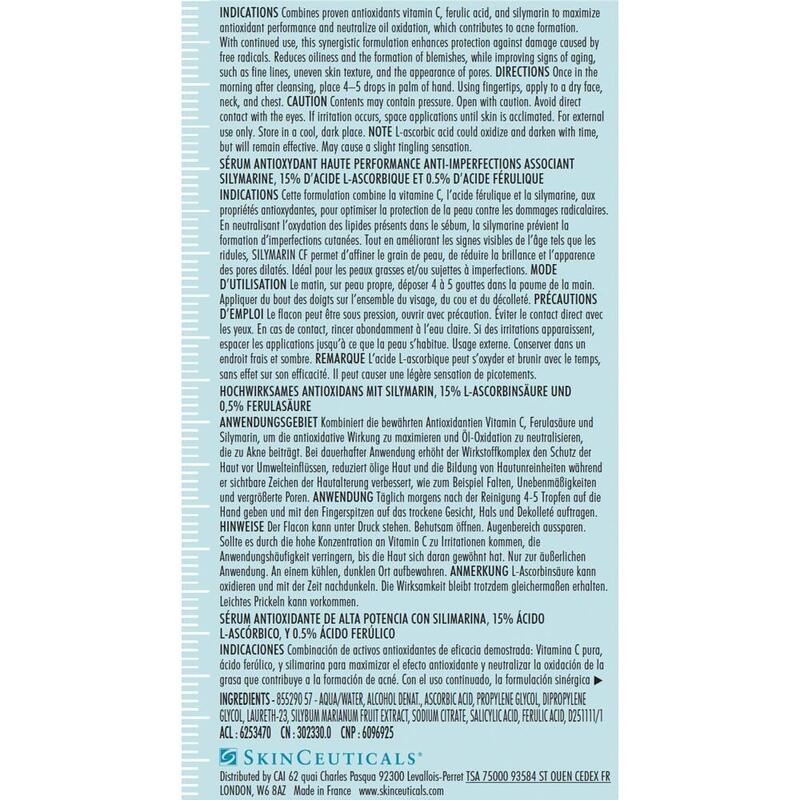 SKINCEUTICALS Silymarin CF flüssig