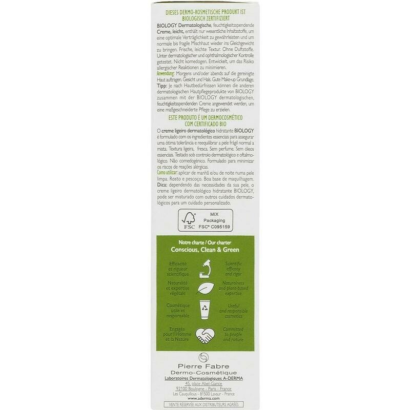 A-DERMA Biology Creme leicht dermatologisch