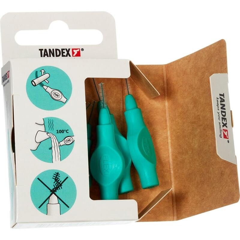 TANDEX FLEXI Interdentalb.PHD 0.6/ISO 0 turquoise