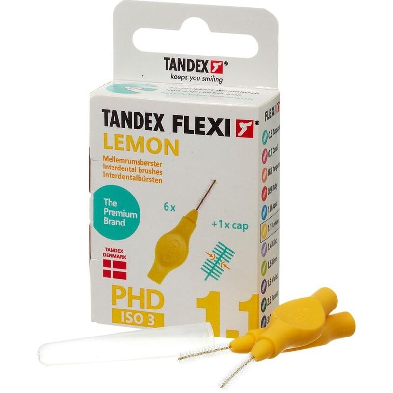 TANDEX FLEXI Interdentalb.PHD 1.1/ISO 3 lemon