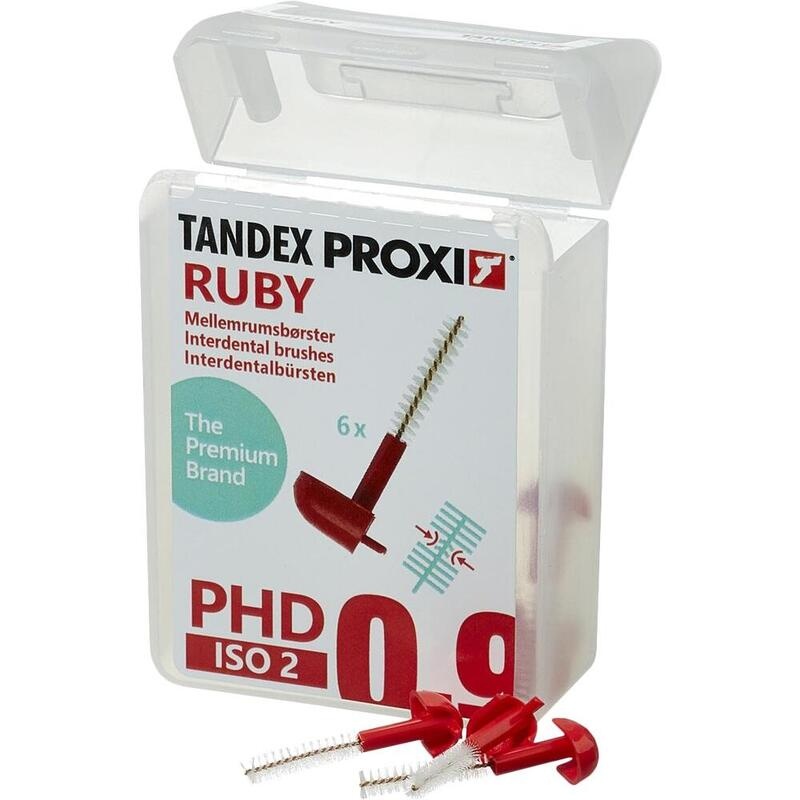 TANDEX PROXI Interdentalbürste PHD 0.9/ISO 2 ruby
