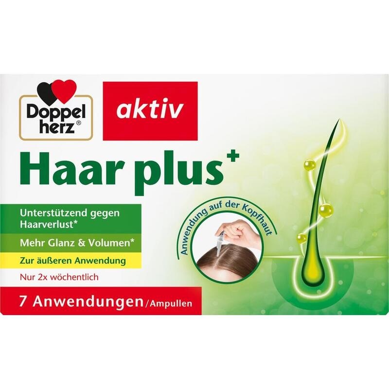 DOPPELHERZ Haar plus Ampullen