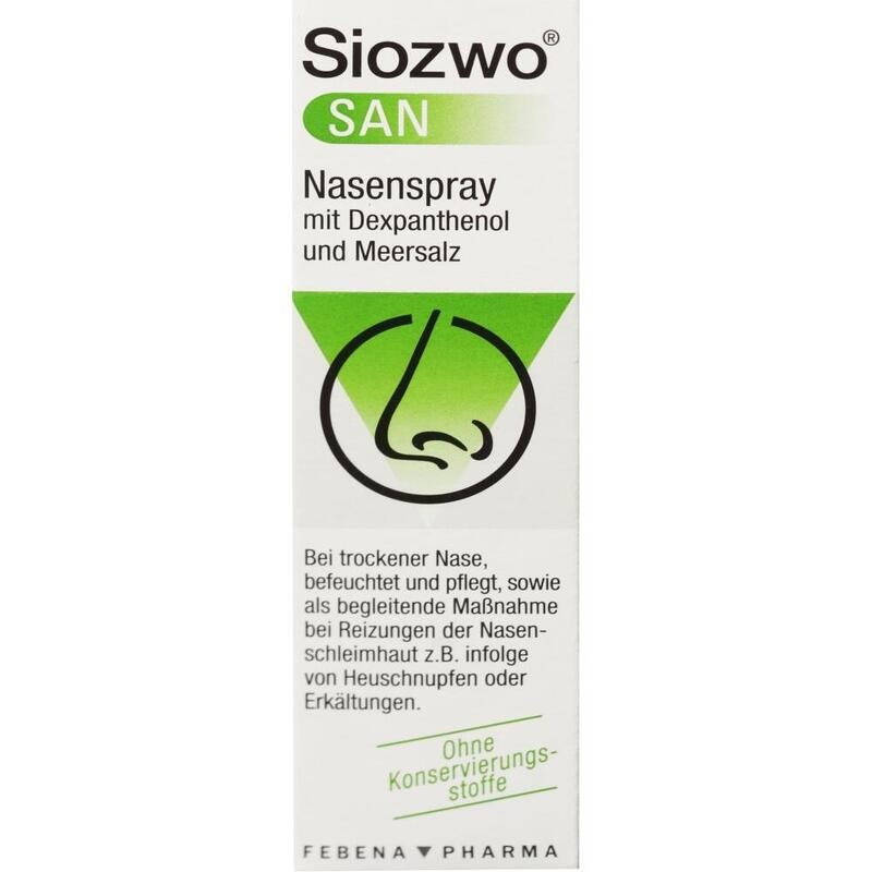 SIOZWO SAN Meerwasser Nasenspray m.Dexpanthenol