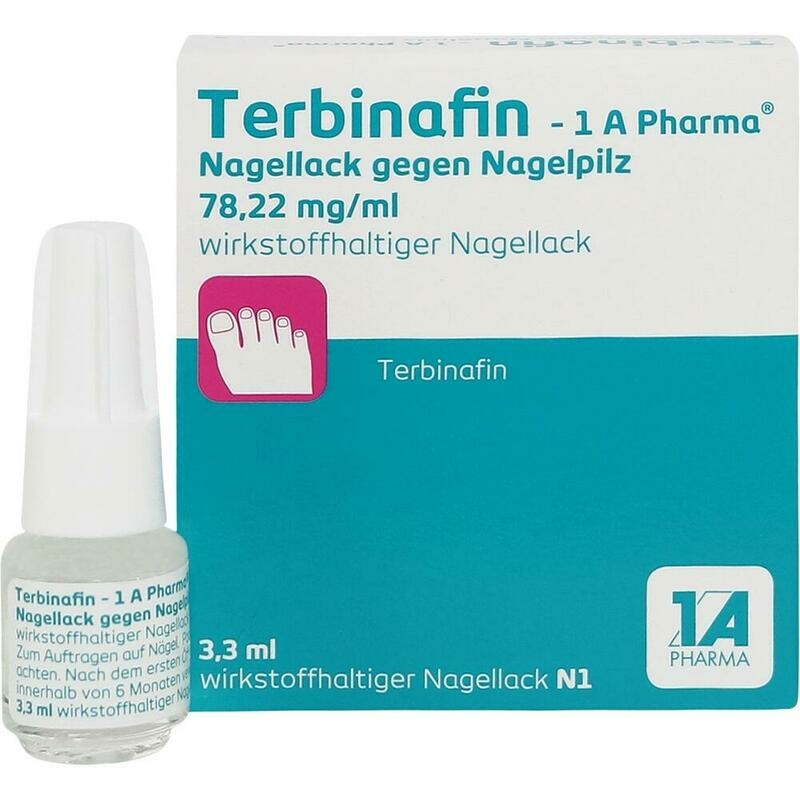 TERBINAFIN-1A Pharma Nagell.g.Nagelpilz 78,22mg/ml