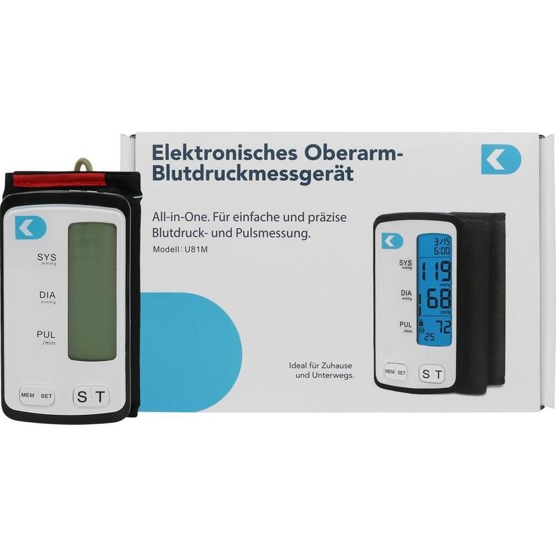 BLUTDRUCKMESSGERÄT Oberarm elektronisch all-in-one