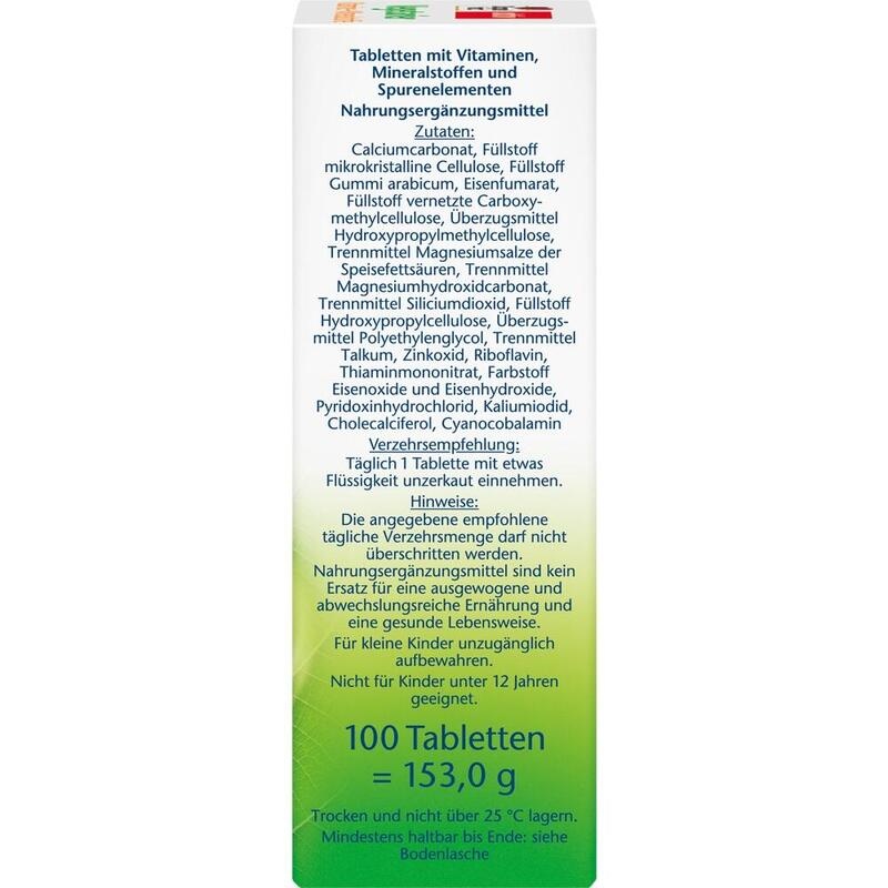 DOPPELHERZ Vegetarier Vitamine+Mineralstoffe aktiv