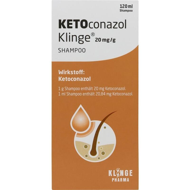 KETOCONAZOL Klinge 20 mg/g Shampoo