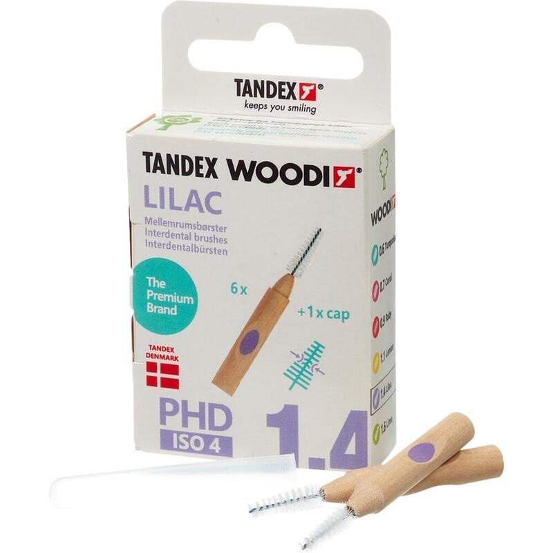 TANDEX WOODI Interdentalb.PHD 1.4/ISO 4 lilac