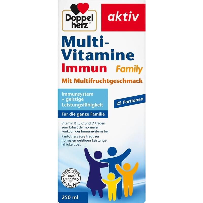 DOPPELHERZ Multi-Vitamine Immun Family flüssig