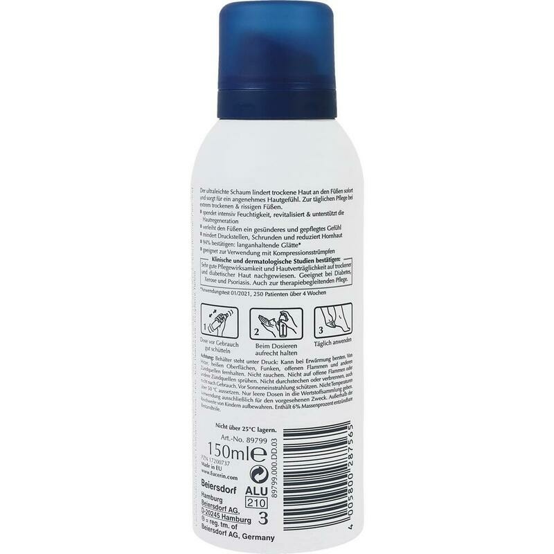 EUCERIN UreaRepair PLUS Fußschaum 10%