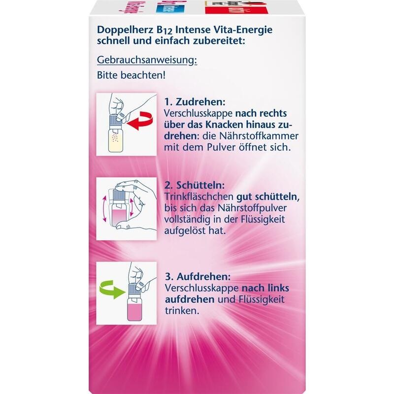 DOPPELHERZ B12 Intense Vita-Energie Trinkfl.