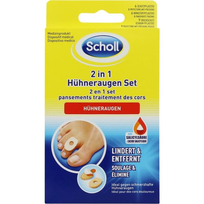 SCHOLL 2in1 Hühneraugen Set