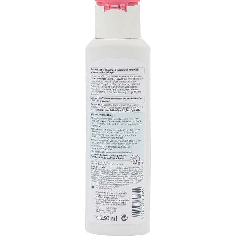 LAVERA Pflegeshampoo Glanz & Geschmeidigkeit