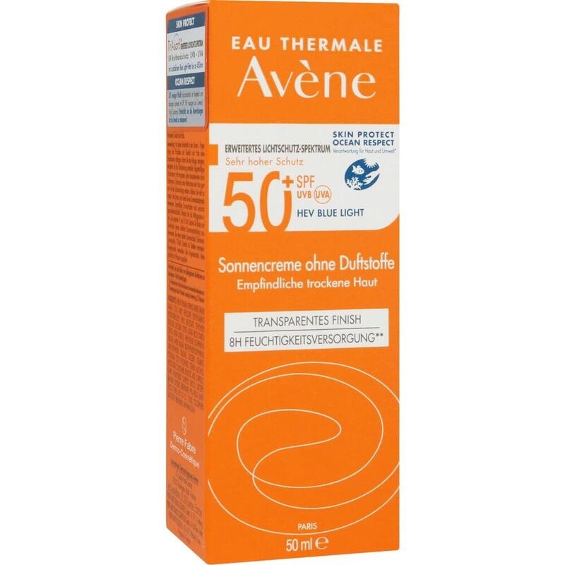 AVENE Sonnencreme SPF 50+ ohne Duftstoffe