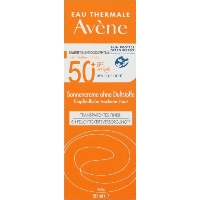 AVENE Sonnencreme SPF 50+ ohne Duftstoffe