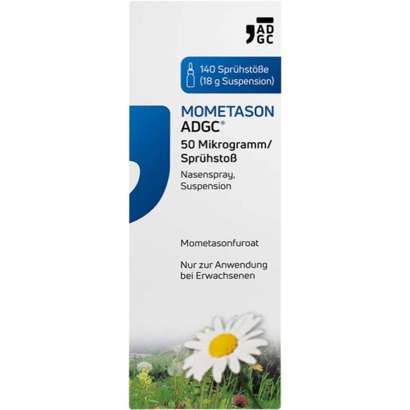 MOMETASON ADGC 50 μg/Sprühstoß Nasenspray 140