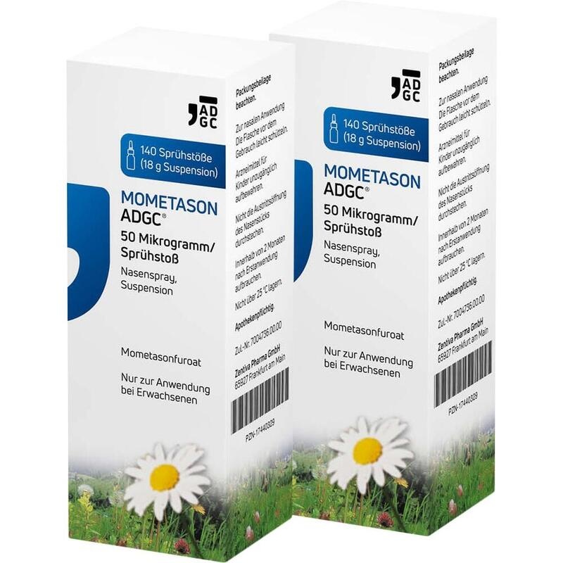 MOMETASON ADGC 50 μg/Sprühstoß Nasenspray 140