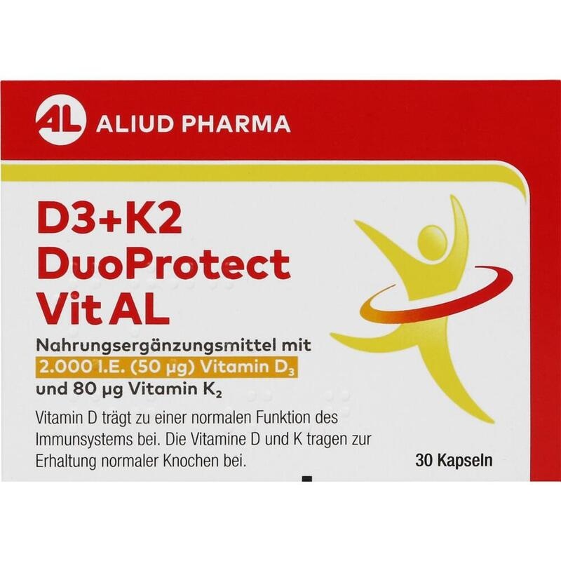 D3+K2 DuoProtect Vit AL 2000 I.E./80 μg Kapseln