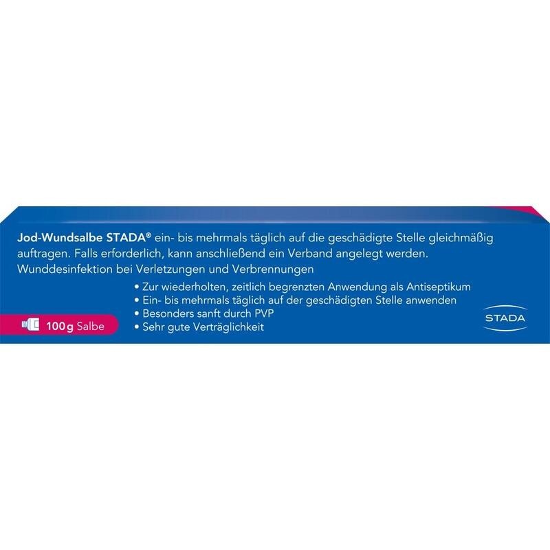 JOD-WUNDSALBE STADA 100 mg/g