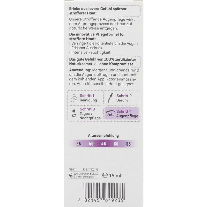 LAVERA straffende Augenpflege dt