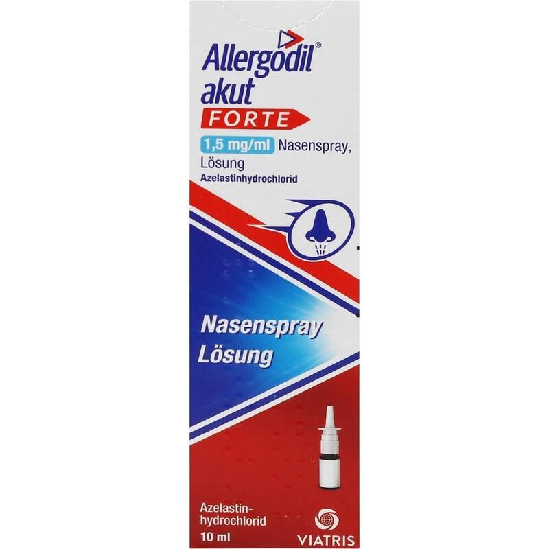 ALLERGODIL akut forte 1,5 mg/ml Nasenspray Lösung
