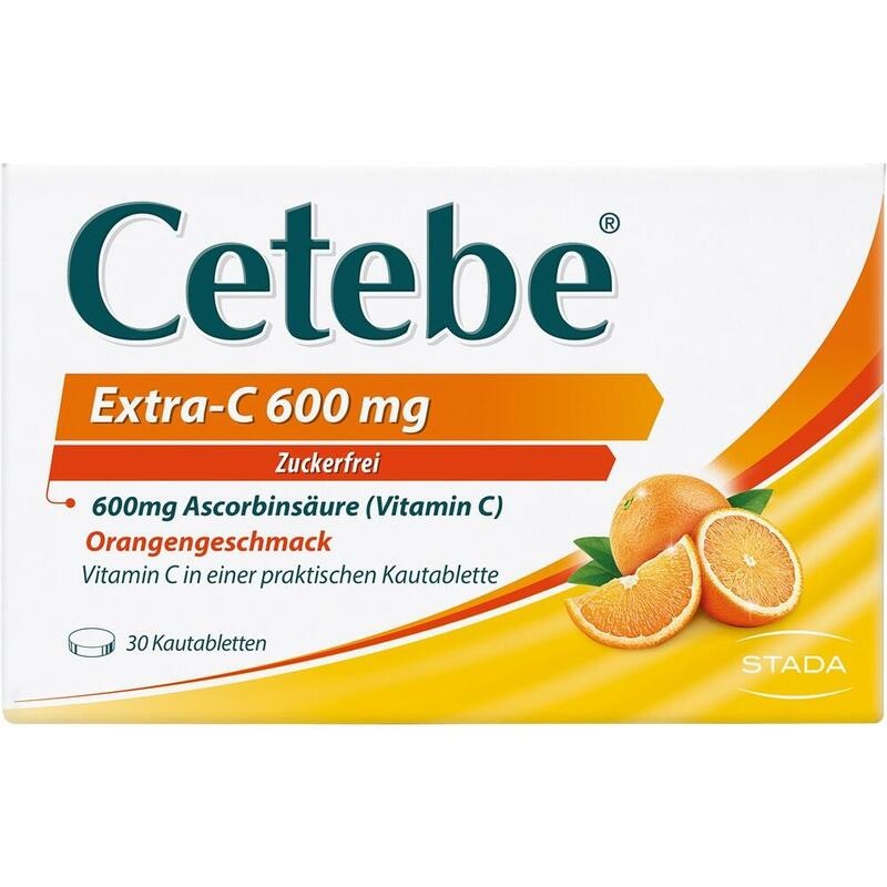 CETEBE Extra-C 600 mg Kautabletten