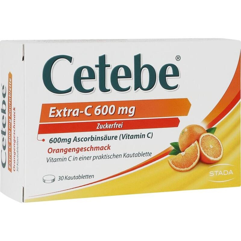 CETEBE Extra-C 600 mg Kautabletten