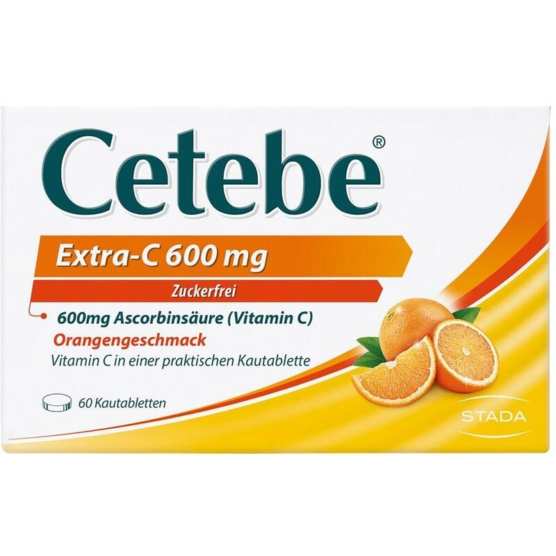 CETEBE Extra-C 600 mg Kautabletten