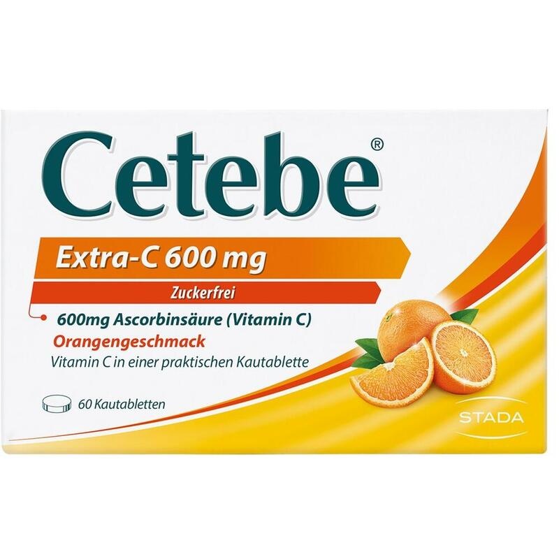 CETEBE Extra-C 600 mg Kautabletten