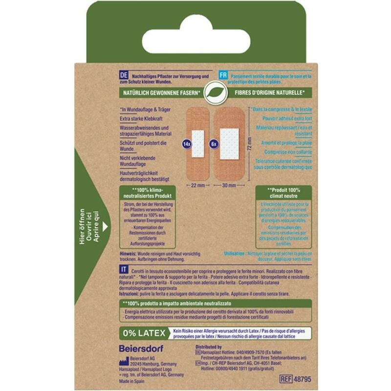HANSAPLAST Green & Protect Pflasterstrips