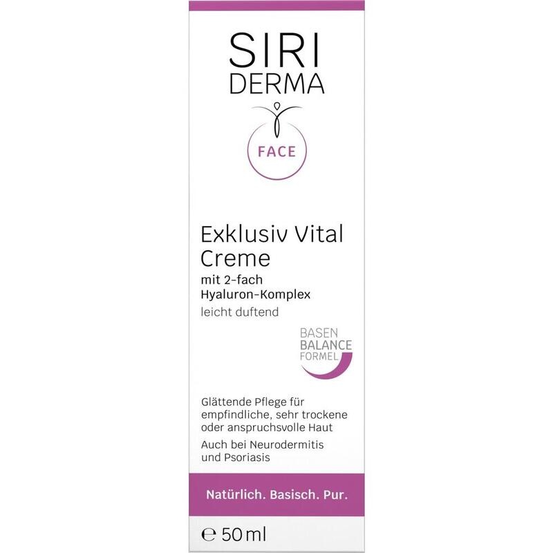 SIRIDERMA Exklusiv Vital Creme leicht duftend