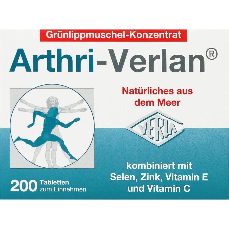 ARTHRI-VERLAN zur Nahrungsergänzung Tabletten