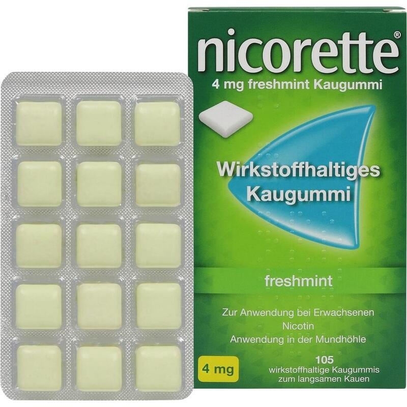 NICORETTE 4 mg freshmint Kaugummi