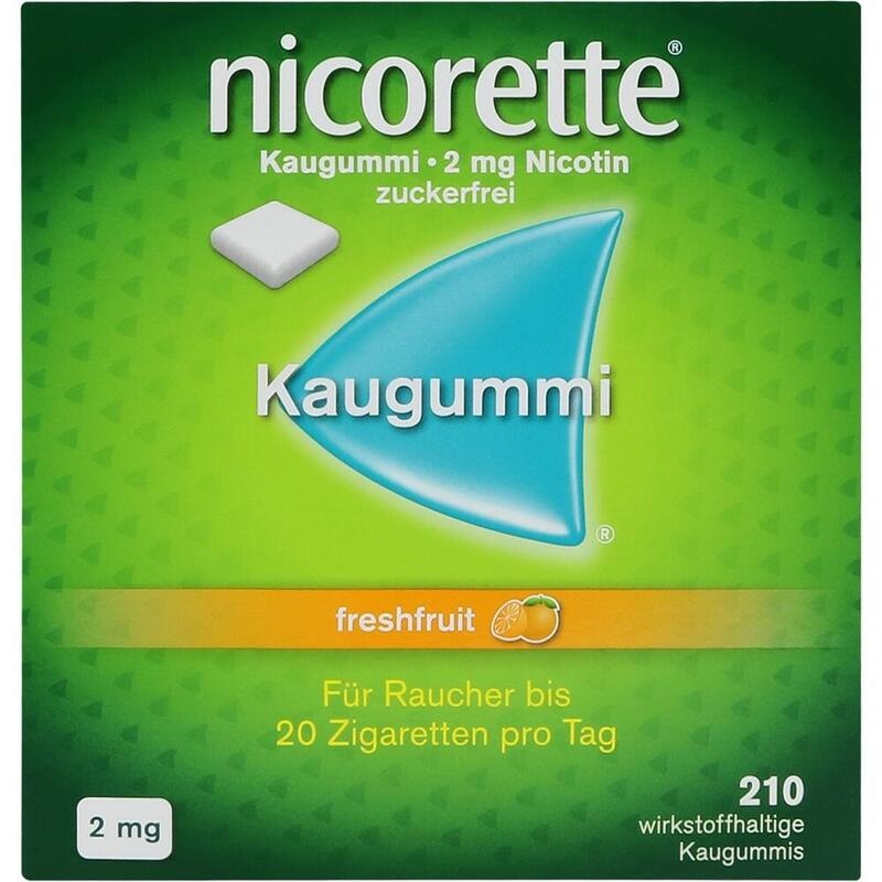 NICORETTE Kaugummi 2 mg freshfruit