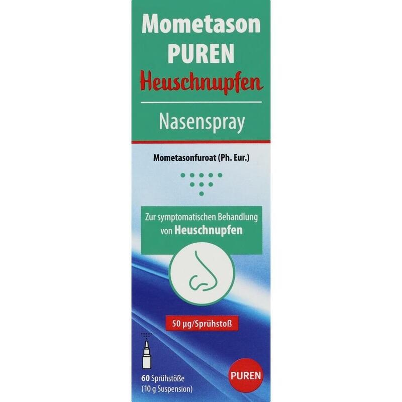 MOMETASON PUREN Heuschnupfenspray 50μg/Sprühst.60